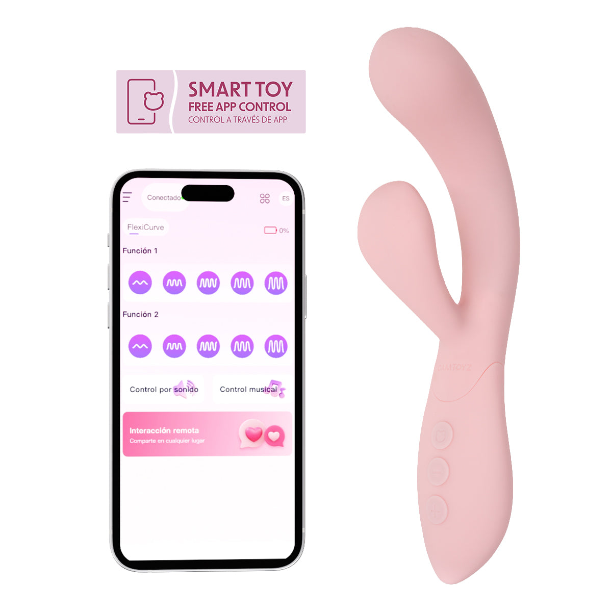 FlexiCurve Vibrador Rabbit