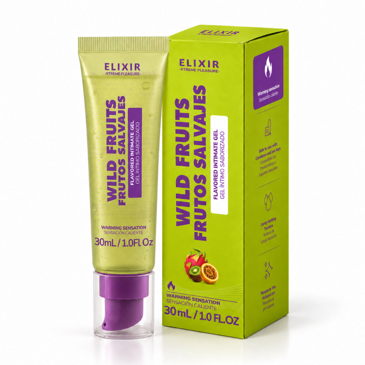 Gel Íntimo Saborizado Frutos salvajes