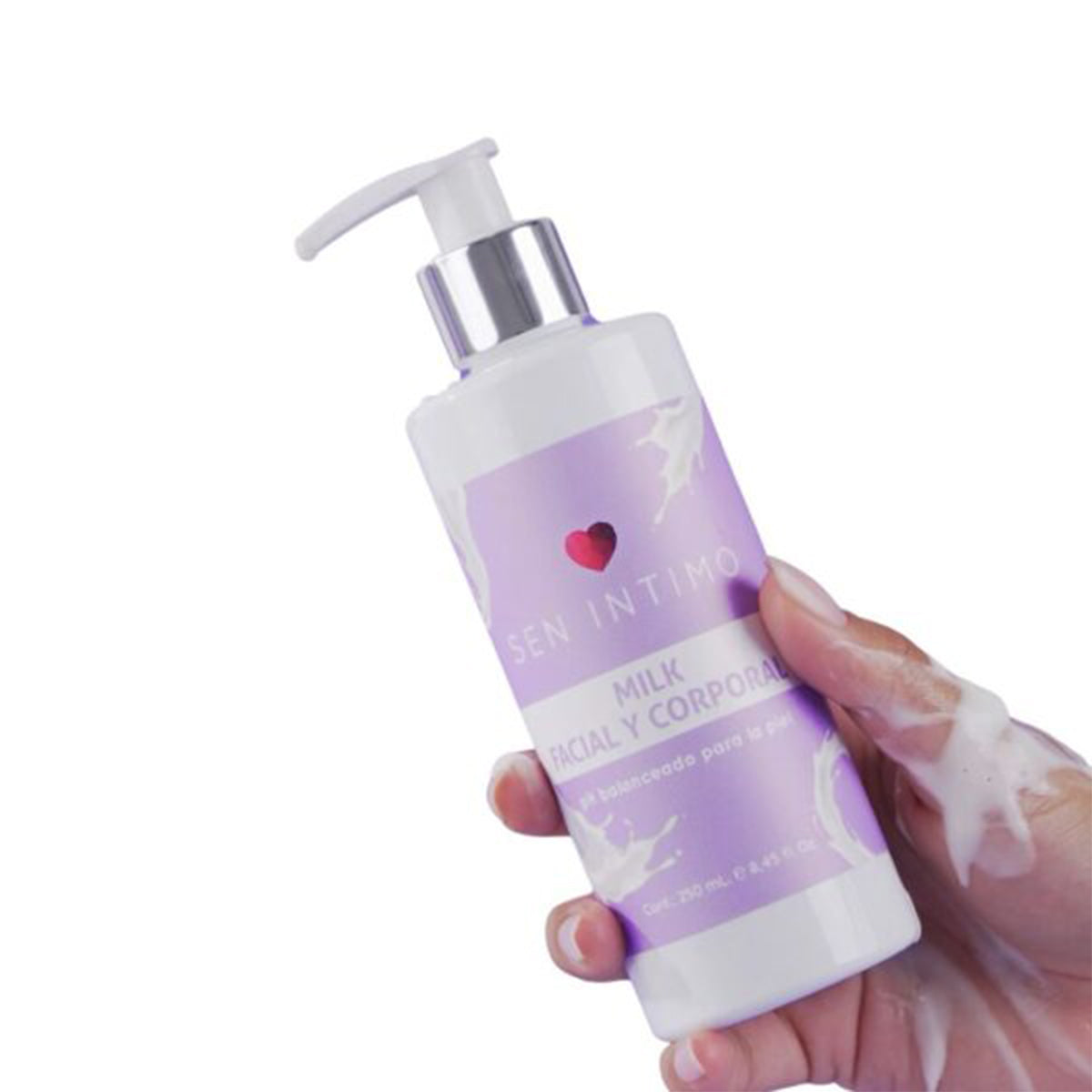 Lubricante Milk Facial y Corporal Sen Intimo 250 ml