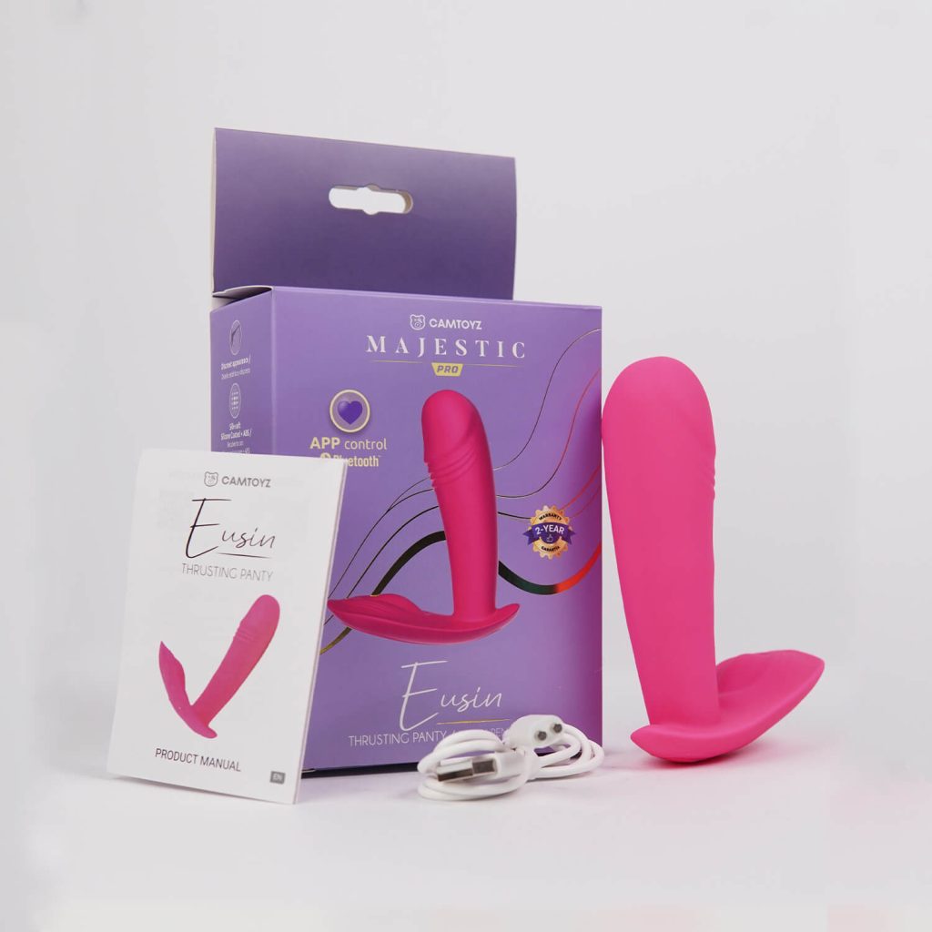 Vibrador Para Panty Con Penetrador Eusin